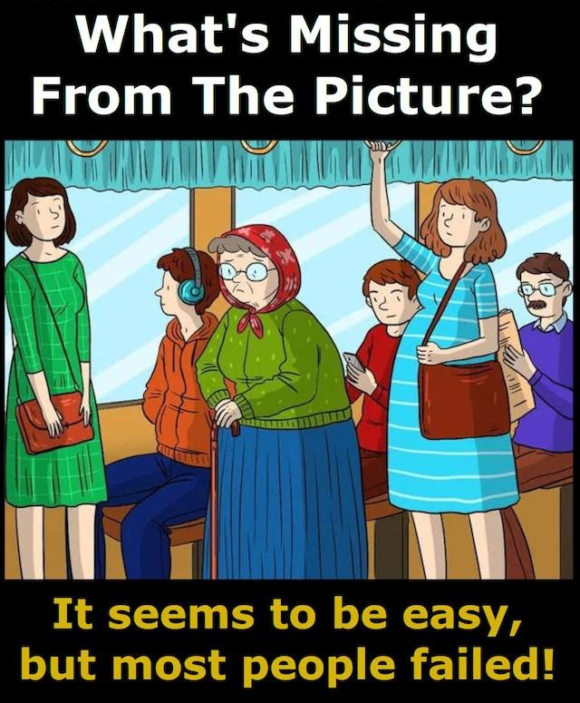 What’s Missing From The Picture?