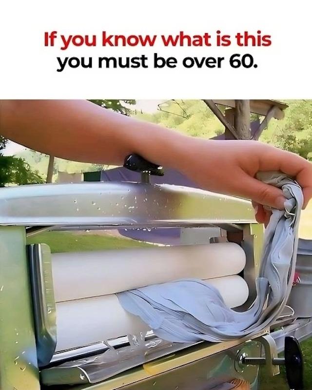 A nostalgic reminder of how laundry used to be done by hand